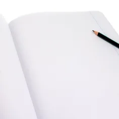 Ars Una: Quaderno a fogli lisci con fiori Fleur A/5 immagine 2