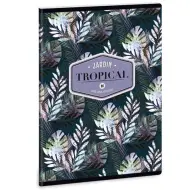 Ars Una: Quaderno a quadretti Floral Palm Leaf A/5 40 fogli