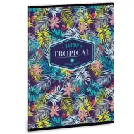 Ars Una: Quaderno a quadretti Tropical Lilly Flower A/5 40 fogli
