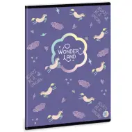 Ars Una: Quaderno a quadretti Wonderland Unicorn A/5 40 fogli