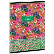 Ars Una: Quaderno a quadretti con anelli extra tropicale Catalina Estrada A/5