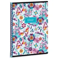 Ars Una: Quaderno a quadretti con copertina rigida con libellule di Catalina Estrada A/5