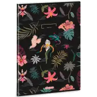 Ars Una: Quaderno a quadretti formato A4 Tahiti extra con chiusura a elastico