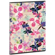 Ars Una: Quaderno a righe A/4 Beach Flowers extra con spirale