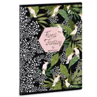 Ars Una: Quaderno a righe Floral Kakadu A/5 40 fogli