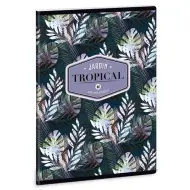 Ars Una: Quaderno a righe Floral Palm Leaf A/5 40 fogli