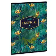 Ars Una: Quaderno a righe Tropical Florida A/5 40 fogli