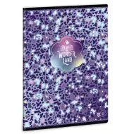 Ars Una: Quaderno a righe Wonderland Ghost Blue A/5 40 fogli