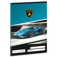 Ars Una: Quaderno a righe blu Lamborghini per la 2ª classe A/5