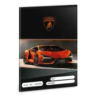 Ars Una: Quaderno a righe formato A/5 per la prima classe, Lamborghini arancione, 14-32