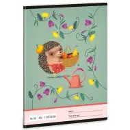 Ars Una: Quaderno a righe per la 2ª classe con riccio Apple Pie A/5