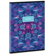 Ars Una: Quaderno liscio con anelli extra blu Catalina Estrada A/5