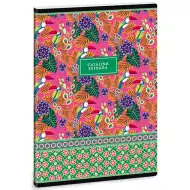 Ars Una: Quaderno liscio con anelli extra tropicale Catalina Estrada A/5