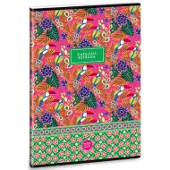 Ars Una: Quaderno liscio con anelli extra tropicali Catalina Estrada A/4