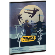 Ars Una: Quaderno per appunti Ninjas in the dark, 38 fogli, formato A/5