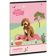 Ars Una: Quaderno per appunti con cani "Doggie" 38 fogli formato A/5, animali carini