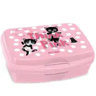 Ars Una: Scatola per merenda Think Pink con gatti