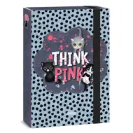 Ars Una: Scatola per quaderni con elastico Think Pink A/4