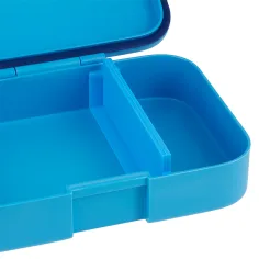 Ars Una: Scatola porta merenda "Champs" a tema calcistico con scomparti 15,3×21,6×5,2 cm immagine 2
