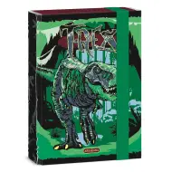 Ars Una: Scatola portaquaderni formato A5 con motivo T-Rex, 16x22x3,5 cm