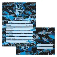 Ars Una: Set di 10 inviti "Lord of the Deep" con buste