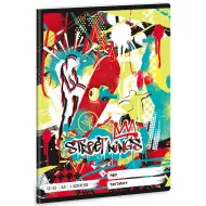 Ars Una: Street Kings quaderno a righe per skateboarder di terza classe A/5