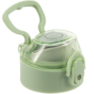 Ars Una: Tappo "Botanic Leaf" in verde pastello per borraccia in metallo da 700 ml