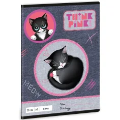 Ars Una: Think Pink A/5 quaderno a pagine lisce 20-32