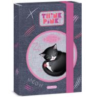 Ars Una: Think Pink scatola carina per quaderni con gattini A5