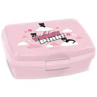 Ars Una: Think Pink scatola rosa per la merenda con gattino