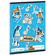 Ars Una: Wheelz quaderno a righe per la 1ª classe A/5 14-32