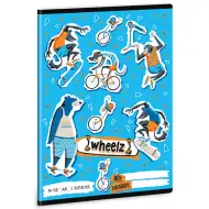 Ars Una: Wheelz quaderno a righe per la 2ª classe A/5 16-32