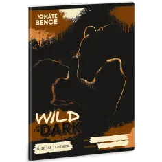 Ars Una: Wild In The Dark A/5 quaderno a righe per la prima elementare 14-32