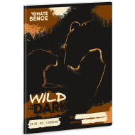 Ars Una: Wild in the dark quaderno a righe per la 3ª elementare 12-32 A5