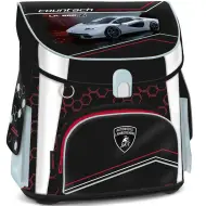 Ars Una: Zaino ergonomico con chiusura magnetica Lamborghini, zaino scolastico 18L 33x41x24cm