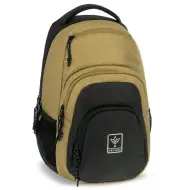 Ars Una: Zaino scolastico AU-2 Dune marrone-nero, zaino 32x46x22cm