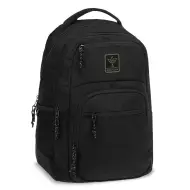 Ars Una: Zaino scolastico Cordura Black AU-5, 33x49x23 cm