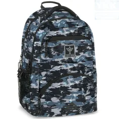 Ars Una: Zaino scolastico ergonomico Egis in fantasia mimetica, 27 L