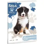 Ars Una: Zampe Coraggiose - Quaderno liscio Australian Shepherd A/5 20-32
