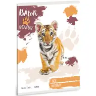 Ars Una: Zampe Coraggiose - Tigre quaderno liscio A/5 20-32