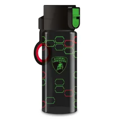 Ars Una: borraccia Lamborghini senza BPA nero-verde 475 ml