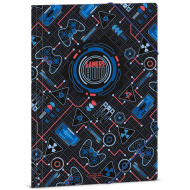 Ars Una: cartellina con elastico Gamers HUD formato A4