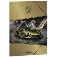 Ars Una: cartellina elastica Lamborghini gialla formato A4