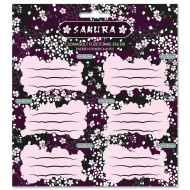 Ars Una: etichette per quaderni Sakura, confezione da 3x6 pz