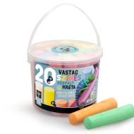 Ars Una: gessetti jumbo per asfalto, confezione da 20 pezzi