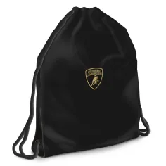 Ars Una: sacca sportiva per adolescenti con logo Lamborghini 37,5x46 cm