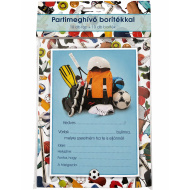 Ars Una: set di 10 inviti sportivi con busta