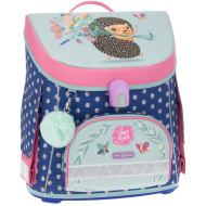 Ars Una: zaino scolastico "Fiori freschi" con chiusura magnetica 33x41x24 cm