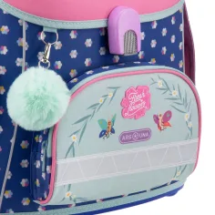 Ars Una: zaino scolastico "Fiori freschi" con chiusura magnetica 33x41x24 cm immagine 6