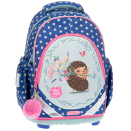 Ars Una: zaino scolastico anatomico "Fiori freschi" 33 x 42 x 21 cm